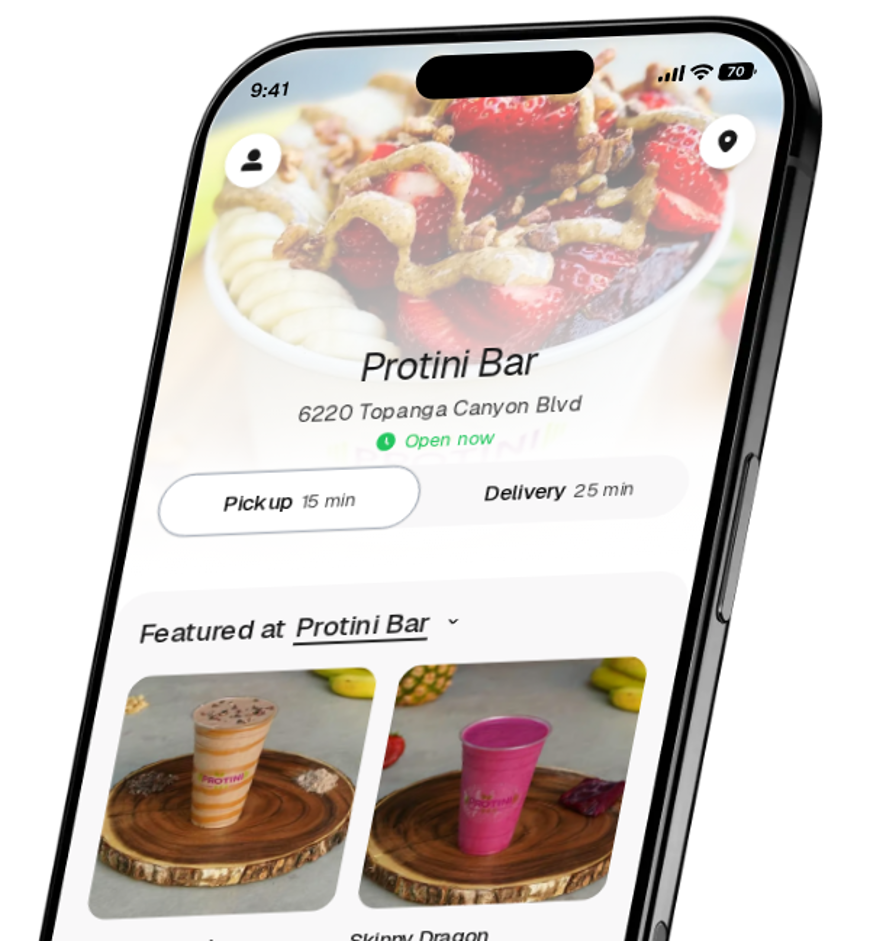 Protini Bar app preview
